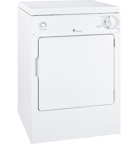 GE Spacemaker® 120V 3.6 Cu. Ft. Capacity Portable Electric Dryer DSKP333ECWW