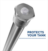 GE RealMAX Choice 50-Gallon Short Natural Gas Atmospheric Water Heater GG50S08BXR