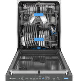 GE Profile ENERGY STAR Smart UltraFresh System Dishwasher with Microban Antimicrobial Technology with Deep Clean Washing 3rd Rack, 42 dBA PDP755SBVTS