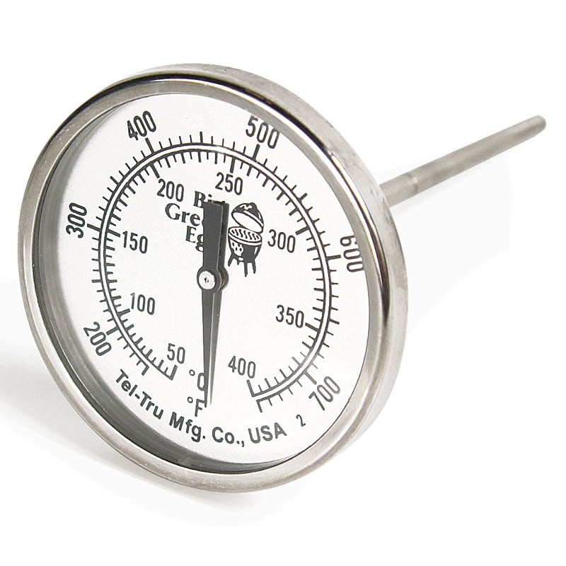 Big Green Egg Temperature Gauge – 2″ Dial BGE-117236
