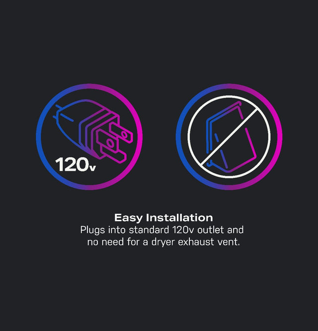 GE Profile 4.8 cu. ft. Capacity UltraFast Combo with Ventless Heat Pump Technology Washer/Dryer PFQ97HSPVDS