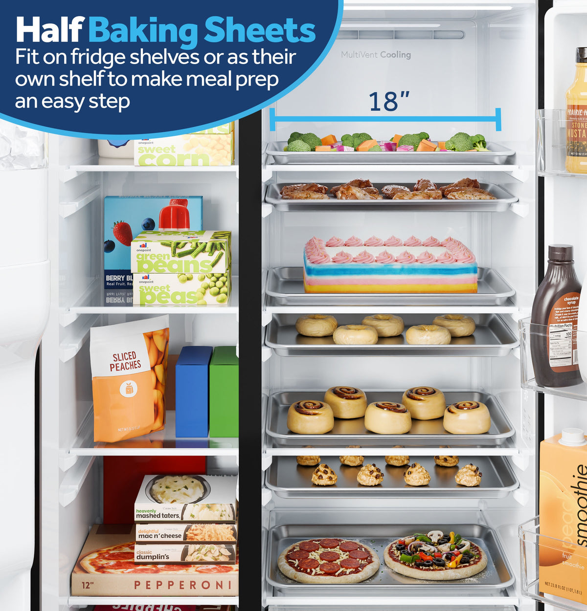 GE 23.6 Cu. Ft. Counter-Depth Side-By-Side Refrigerator with Extra Tall Dispenser and In-Door Icemaker GZS24NGYBB