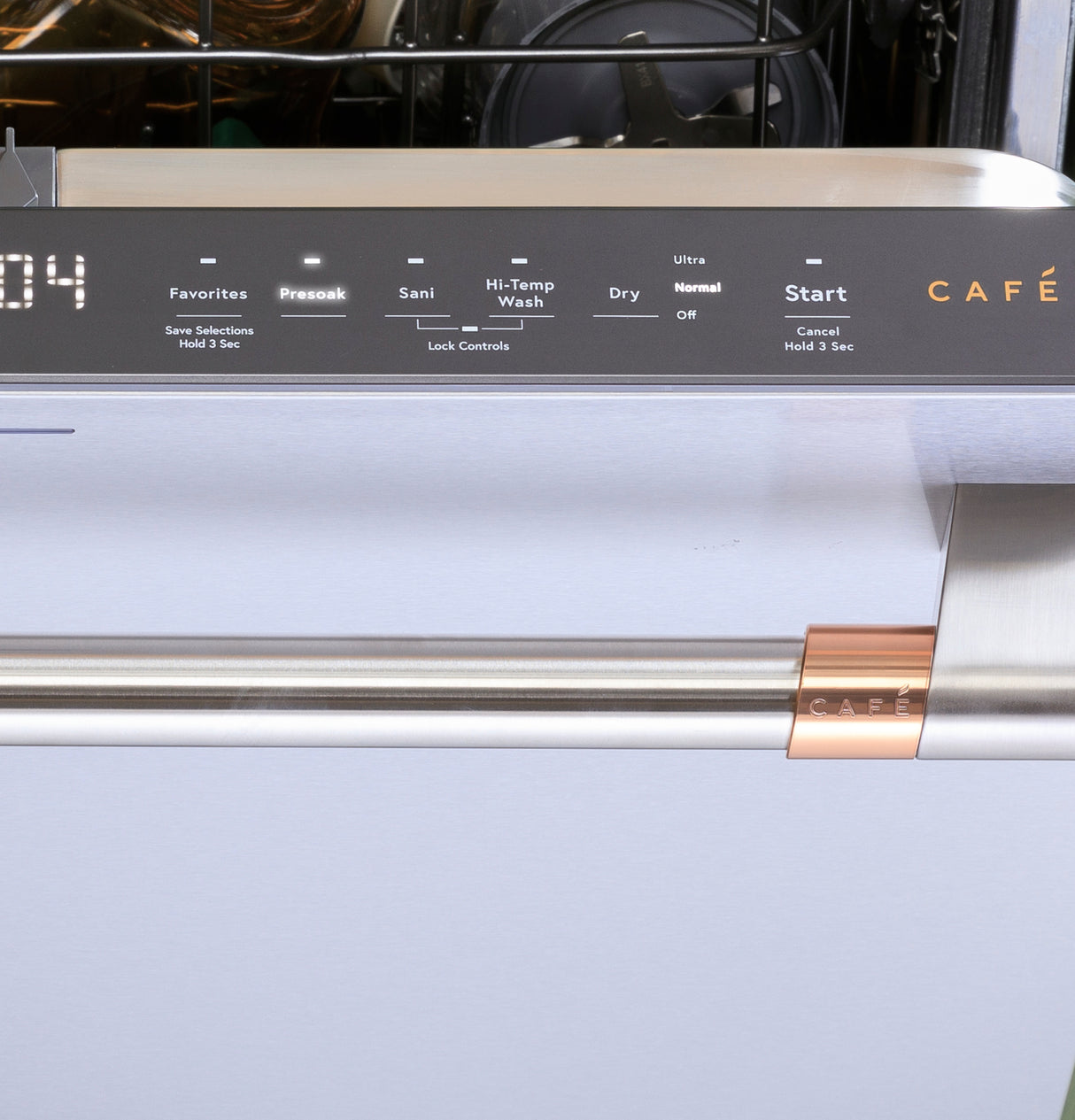 Café™ Smart Stainless Steel Interior Dishwasher with Sanitize and Ultra Wash & Dual Convection Ultra Dry CDT858P2VS1