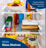 GE 23.6 Cu. Ft. Counter-Depth Side-By-Side Refrigerator with Extra Tall Dispenser and In-Door Icemaker GZS24NYYFS