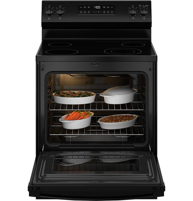 GE® 30" Free-Standing Electric Range GRF400PVBB