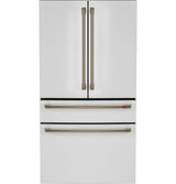 Café ENERGY STAR 29 Cu. Ft. Smart 4-Door French-Door Refrigerator CGE29DP4TW2-Matte White