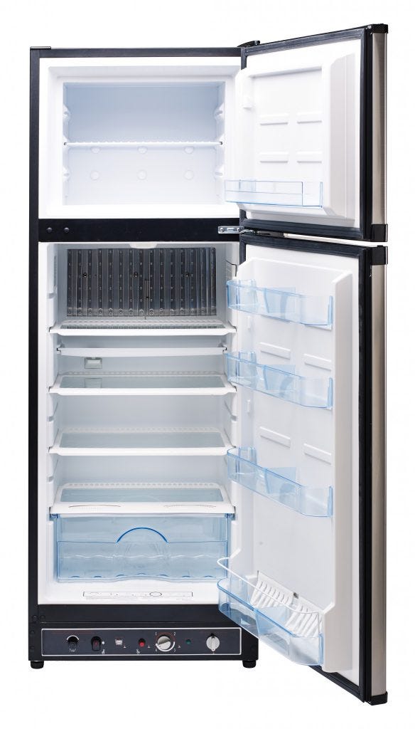 Off-Grid by Unique 10 cu. ft. Propane Refrigerator UGP-10C SM S/S