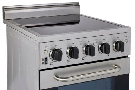 Unique Prestige 20' Stainless Steel Electric Ceramic Top with Electronic ignition UGP-20V EC SS
