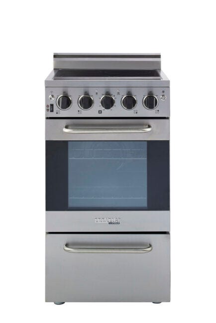 Prestige by Unique 20″ Stainless Convection Electric Range UGP-20V EC SS