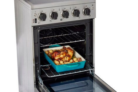 Unique Prestige 20' Stainless Steel Electric Ceramic Top with Electronic ignition UGP-20V EC SS