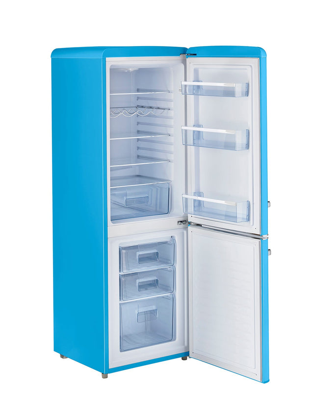 Classic Retro by Unique 7 cu. ft. Electric Bottom-Mount Refrigerator UGP-215L RB AC-Robin Egg Blue