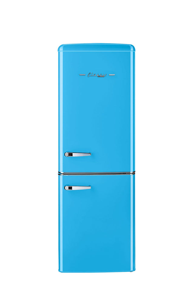 Classic Retro by Unique 7 cu. ft. Electric Bottom-Mount Refrigerator UGP-215L RB AC-Robin Egg Blue