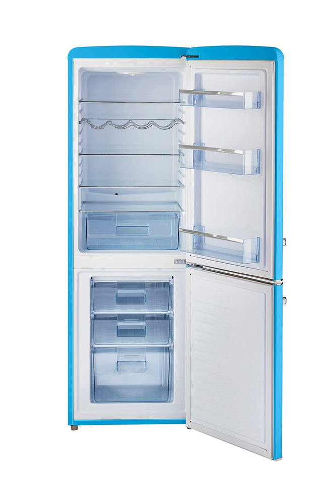 Classic Retro by Unique 7 cu. ft. Electric Bottom-Mount Refrigerator UGP-215L RB AC-Robin Egg Blue