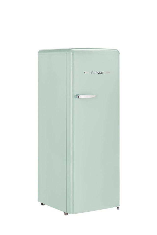 Classic Retro by Unique 8 cu. ft. Single Door Refrigerator with Freezer UGP-230L LG AC-Mint Green