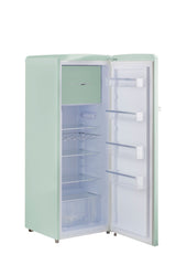 Classic Retro by Unique 8 cu. ft. Single Door Refrigerator with Freezer UGP-230L LG AC-Mint Green