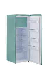 Classic Retro by Unique 8 cu. ft. Single Door Refrigerator with Freezer UGP-230L T AC-Turquoise