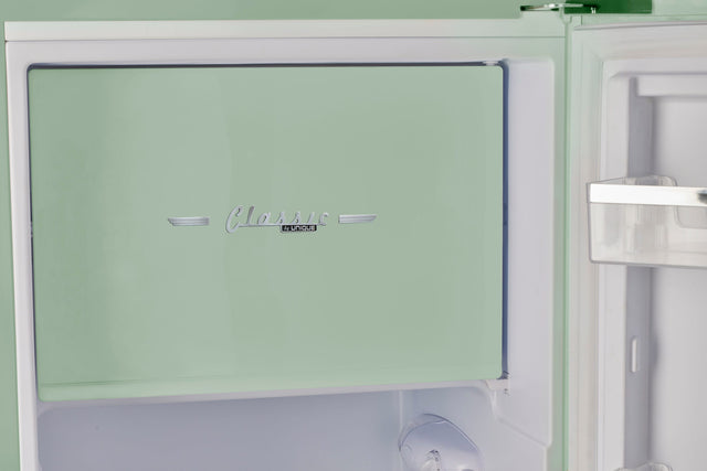 Classic Retro by Unique 8 cu. ft. Single Door Refrigerator with Freezer UGP-230L LG AC-Mint Green