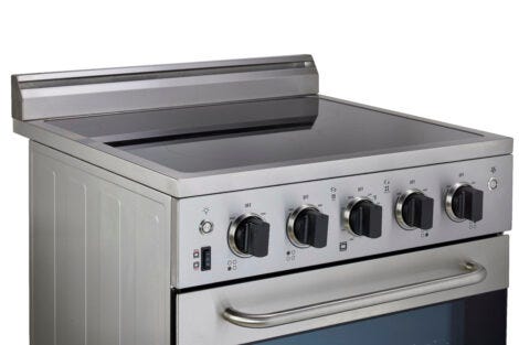 Unique Prestige 24' Stainless Steel Convection Electric Range, Electronic ignition UGP-24V EC S/S