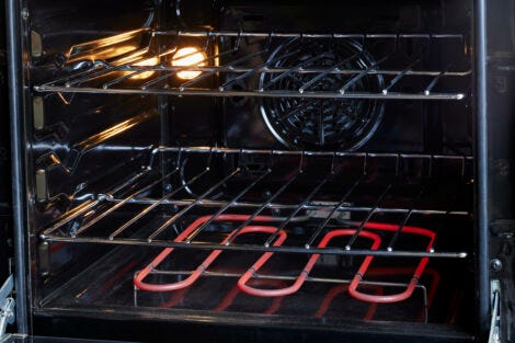 Unique Prestige 24' Stainless Steel Convection Electric Range, Electronic ignition UGP-24V EC S/S