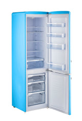 Classic Retro by Unique 9 cu. ft. Electric Bottom-Mount Refrigerator UGP-275L RB AC-Robin Egg Blue