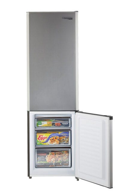 Prestige by Unique 9 cu. ft. Electric Bottom-Mount Refrigerator UGP-278L P SS