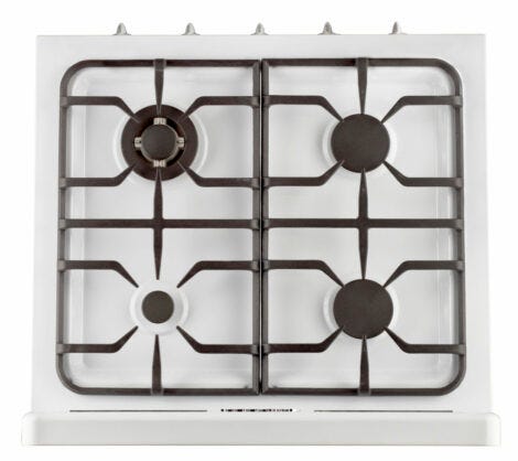 Unique 30' Classic Retro Marshmallow White Offgrid Range with Large Power burner UGP-30CR OF2 W
