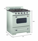 30” Propane Range (Battery Ignition) UGP-30CR OF2 LG