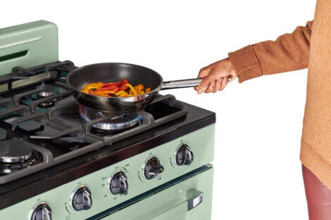Unique 30' Classic Retro Summer Mint Green Offgrid Range with Large Power burner UGP-30CR OF2 LG