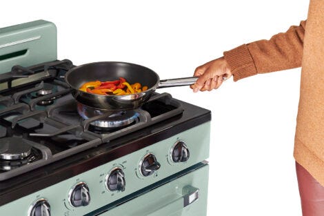 Unique 30' Classic Retro Summer Mint Green Offgrid Range with Large Power burner UGP-30CR OF2 LG