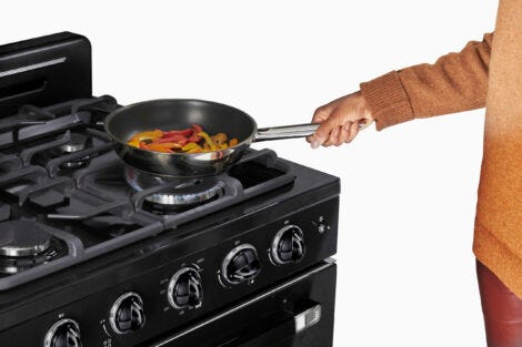 Unique 30' Classic Retro Midnight Black Gas Range UGP-30CR B