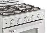 Classic Retro by Unique 30” Convection Gas Range UGP-30CR W-White