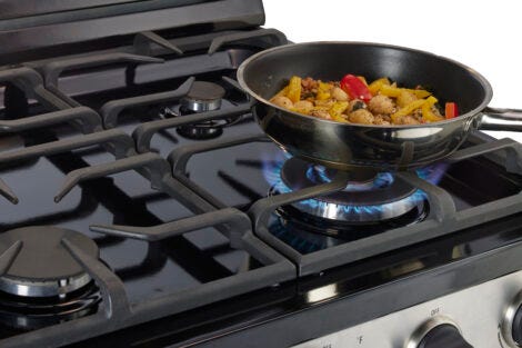 Off-Grid by Unique 30” Stainless Steel Propane Range (Battery Ignition) UGP-30G OF2 SS