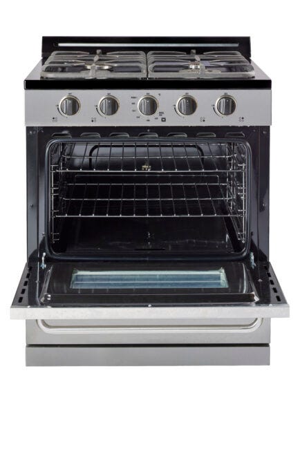 Unique Classic 30' Stainless Steel Off Grid Propane Range UGP-30G OF2 S/S