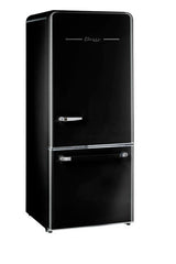 Classic Retro by Unique 18 cu. ft. Electric Bottom-Mount Refrigerator UGP-510L B AC