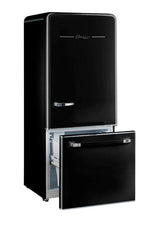 Classic Retro by Unique 18 cu. ft. Electric Bottom-Mount Refrigerator UGP-510L B AC