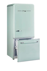 Classic Retro by Unique 18 cu. ft. Electric Bottom-Mount Refrigerator UGP-510L LG AC