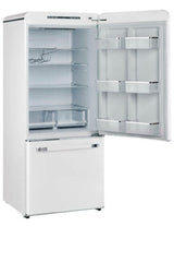 Classic Retro by Unique 18 cu. ft. Electric Bottom-Mount Refrigerator UGP-510L W AC