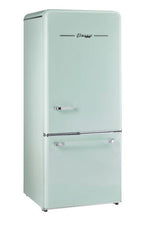 Classic Retro by Unique 18 cu. ft. Electric Bottom-Mount Refrigerator UGP-510L LG AC