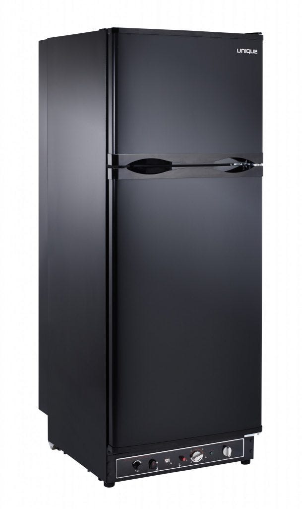 Off-Grid by Unique 8 cu. ft. Propane Refrigerator UGP-8C SM B