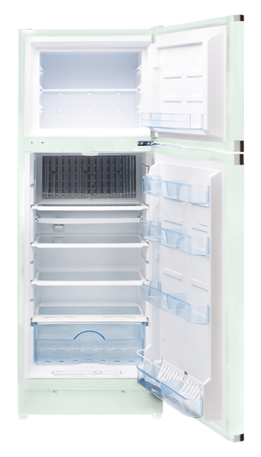 Unique 10 cu/ft Classic Retro Summer Mint Green Propane Refrigerator Standard Model UGP-10C CR SM LG