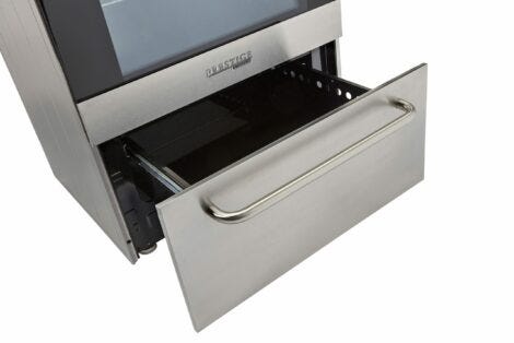 Prestige by Unique 24″ Stainless Convection Gas Range UGP-24V PC1 S/S-Stainless Steel
