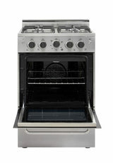 Prestige by Unique 24″ Stainless Convection Gas Range UGP-24V PC1 S/S-Stainless Steel