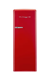 Classic Retro by Unique 6 cu. ft. Upright Electric Freezer UGP-175L R AC-Red