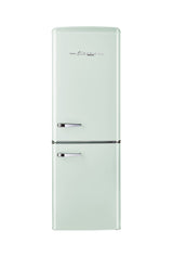 Classic Retro by Unique 7 cu. ft. Electric Bottom-Mount Refrigerator UGP-215L LG AC-Mint Green