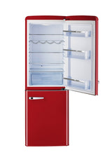 Classic Retro by Unique 7 cu. ft. Electric Bottom-Mount Refrigerator UGP-215L R AC-Red