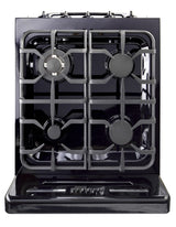 Classic Retro by Unique 24” Convection Gas Range UGP-24CR B-Black