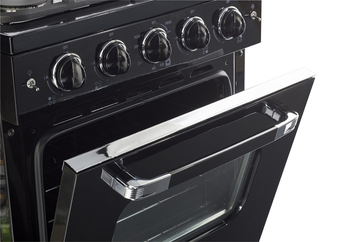 Unique 24' Classic Retro Midnight Black Range UGP-24CR B