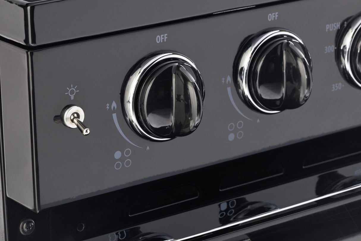 Unique 24' Classic Retro Midnight Black Range UGP-24CR B