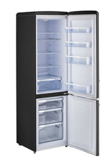 Classic Retro by Unique 9 cu. ft. Electric Bottom-Mount Refrigerator UGP-275L B AC-Black