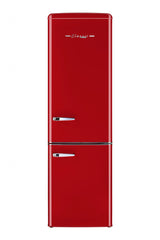 Classic Retro by Unique 9 cu. ft. Electric Bottom-Mount Refrigerator UGP-275L R AC-Red